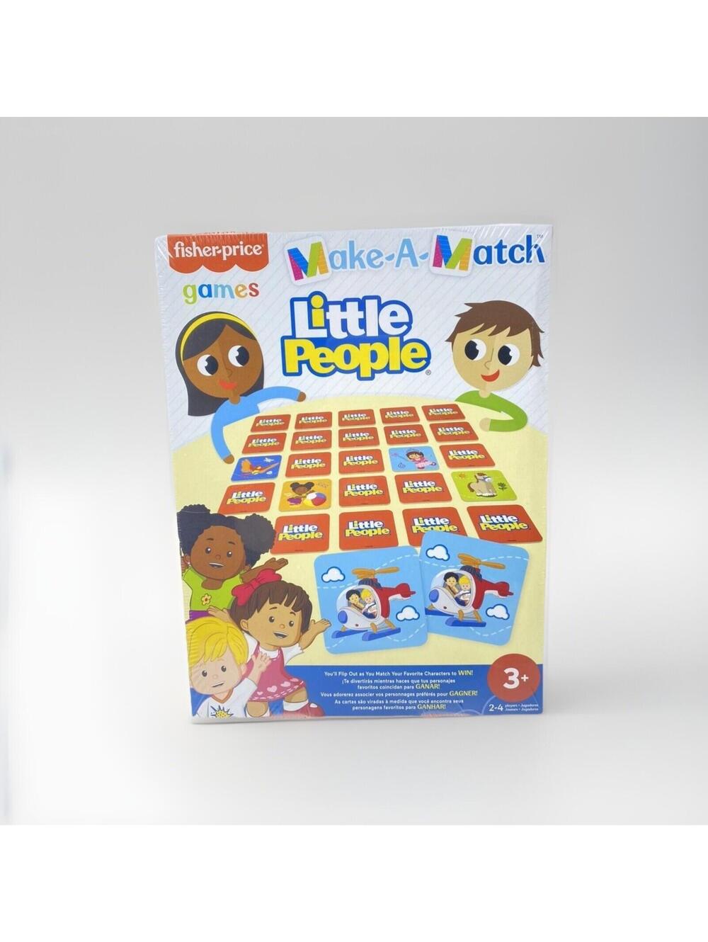 Make-A-Match Matching Game Fisher-Price Kids Educational Memory Toy Fun Play